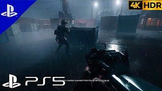 PS5Dark Water Seize IMMERSIVE Realistic ULTRA Graphics Gameplay 4K 60FPS HDR Call of Duty [upl. by Bilski266]