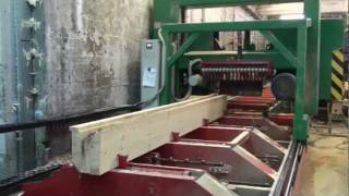 BAND SAWMILL Mebor HTZ 1200 SP  Resawing [upl. by Harriett]