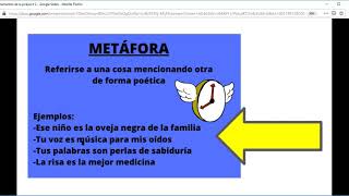 Figuras literarias Metáfora símil hipérbole y prosopopeya [upl. by Eniowtna]
