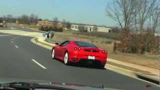 Ferrari F430 On The Road [upl. by Perrin]