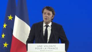 Discours de François Baroin à Quimper [upl. by Sirob]