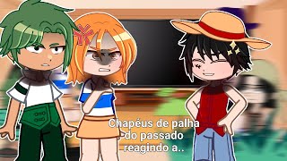 ☠️ Chapéus de palha do passado reagindo ao Rap do Luffy  Gc  One piece 🏴‍☠️ [upl. by Jaimie723]