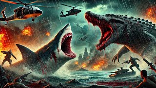 Mega Shark VS Crocosaurus  Action  HD  Full Movie in English [upl. by Aramoiz]