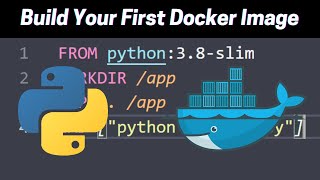 How to create DOCKER image  in just 2 min coding docker [upl. by Anivram]