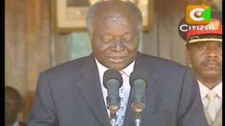 Kibaki Applauds The Army For Making Kenya Earn Recognition [upl. by Ielak]