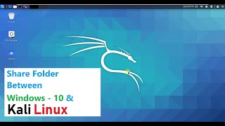 Shared Folder and Files Between Kali Linux and Windows 10  Kali Linux [upl. by Verda939]