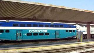 Metrolink 212 with Coaster cars arrives into Union Station [upl. by Danell]