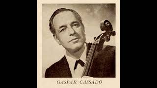 Mengelberg  Gaspar Cassadó  Pfítzner  Cello Concerto 1940 [upl. by Noiek283]