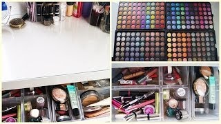 Make up Storage  Meine Schminksammlung [upl. by Naened]