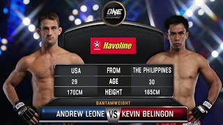 Kevin Belingon vs Andrew Leone  Full Fight Replay [upl. by Leisha]