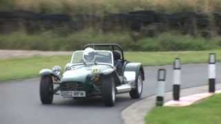 Harewood Hillclimb school Caterham raceline Zetec [upl. by Lally868]