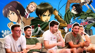 ONE OF OUR MOST REQUESTED VIDEOSAttack on Titan IN 9 MINUTES  REACTION [upl. by Xaviera]