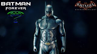 Batman Arkham knight  Batman Forever Val Kilmer Sonar Bat Suit Mod [upl. by Llenol48]