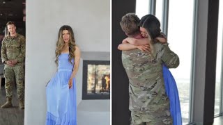 Most Emotional Soldiers Coming Home Compilation 2023 Ep7 [upl. by Nylad]