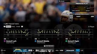 Madden NFL Chargers Vs Raiders Week 4 [upl. by Uranie953]