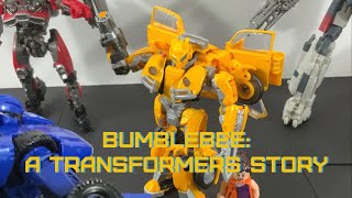 Transformers Stop Motion Bumblebee A Transformers Story [upl. by Ymmat]