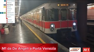 🔴 M1 sul revamping da De Angeli a Porta Venezia [upl. by Sharai692]