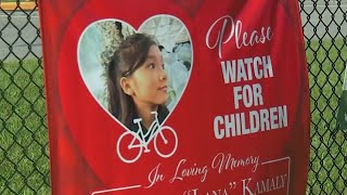 Volusia County biking club honors 10yearold hit killed near elementary school [upl. by Adnalay]