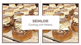 How to make Swedish Semlor  Semla recept [upl. by Scarface]