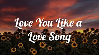 Love You Like a Love Song  Selena Gomez Lyrics [upl. by Eetsirk]