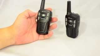 Cobra MT245 PMR446 two way radio unboxing review [upl. by Aldwon]