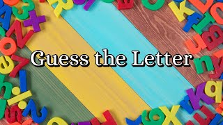 ABC Guess the letter game  Letter Game  Find the Letter [upl. by Allare]