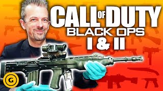 Firearms Expert Reacts to Call of Duty Black Ops 1 amp 2 Weapons [upl. by Nikolia]