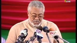 Jerry John Rawlings at Kumasi Declaration  Ayaricough  Full Speech [upl. by Ecinnaj]