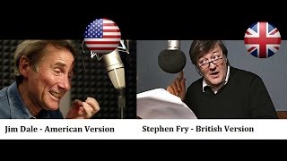 Harry Potter Audiobook  US and UK  Comparison [upl. by Tiana]