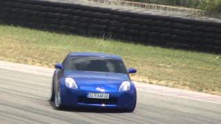 NISSAN 350 Z amp 350 Z DRIFTINGSIDE WAYS TRACK DAY [upl. by Ahola]