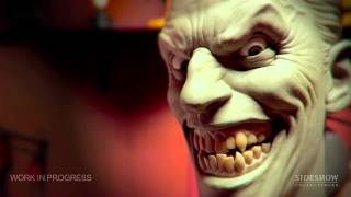 Production Peek The Joker LifeSize Bust [upl. by Mateusz]