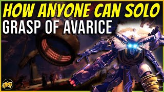 Grasp of Avarice Complete Walkthrough  Solo Flawless Tips  Dungeon Guide  Destiny 2  Basic Gear [upl. by Corb]