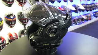 LS2 FF901 Advant X Future Carbon Flip Front Helmet Gloss Black [upl. by Heater]