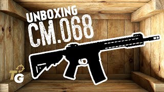 Cyma CM068B Dark Earth  Airsoft Replica Unboxing [upl. by Alica]