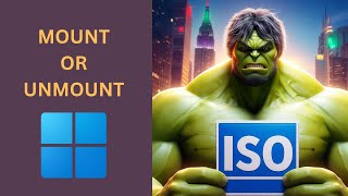 How to Mount or Unmount ISO File on Windows 11  GearUpWindows Tutorial [upl. by Halimak]