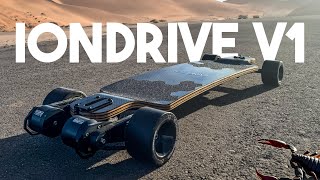 ION DRIVE V1 Electric Skateboard Review 2024 [upl. by Kape771]