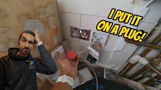 I Wired The Boiler On A Plug  A Day In The Life Of A Gas Engineer 85 [upl. by Kappenne608]