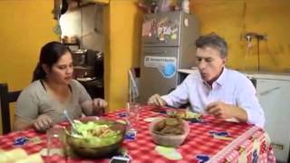 Macri descubre las milanesas [upl. by Eberly]