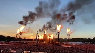 Rammstein  Sonne Live  stadspark Groningen 6 juli 2023 [upl. by Edmund94]