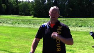 100 m Wedge Golftips med Marcus Edblad [upl. by Htiduj488]