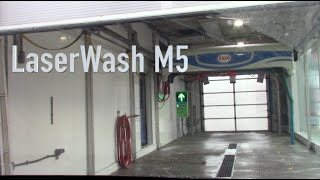 PDQ LaserWash M5 Automatic Car Wash  Esso Gas Station Pembina Hwy Winnipeg MB [upl. by Reinhard803]