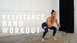 15 Minute Lower Body Resistance Bands Workout  adidas [upl. by Oiredised856]