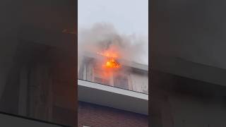 Début D’incendie Au dernier étage d’un immeuble  🔥 [upl. by Salvadore14]