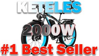 KETELES 2000W Electric Bike Fat Tire AWD Electric Bike Cruise Ebike For Adults [upl. by Ahsienod364]