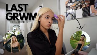 GRWM for the LAST DAY of HIGH SCHOOL  Life updates Grad Vlog College etc [upl. by Norby]