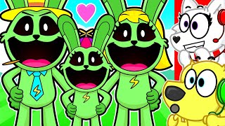 Having A HOPPY FAMILY in Roblox Smiling Critters [upl. by Hathcock]