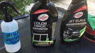 turtle wax color magic Learn to polish your car in 5 minuets [upl. by Shelton334]