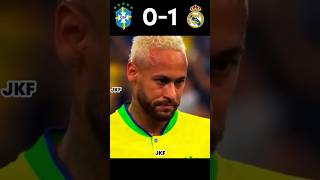 Brazil vs Real Madrid Imaginary Penalty Shootout Highlights football shorts trending neymar [upl. by Erna]