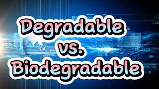 Science 4Quarter 1Week 3 Degradable and Biodegradable [upl. by Darsey]