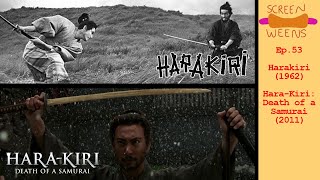 Screen Weens  53  Harakiri 1962  Harakiri Death of a Samurai 2011 [upl. by Nirat672]